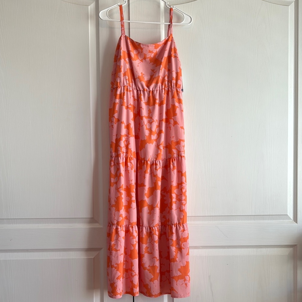 Vibrant Floral Maxi Dress